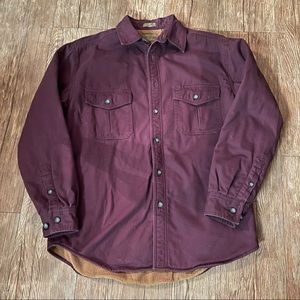 Vintage fleece lined shirt